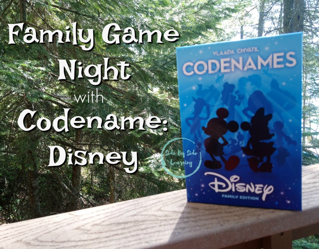 Family Game Night With Codenames Disney