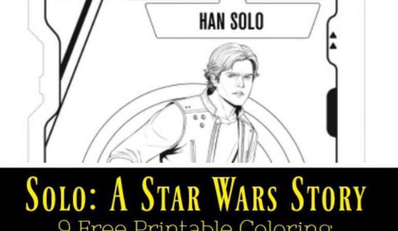 Solo: A Star Wars Story 9 Free Printable Coloring and Activity Pages