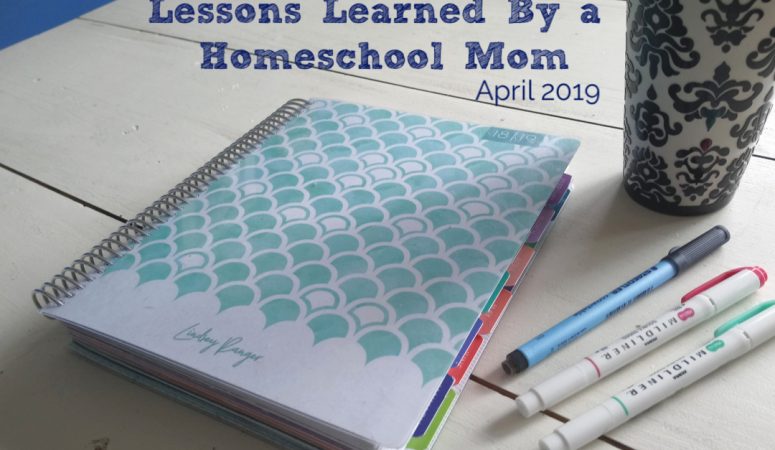 Lessons Learned By a Homeschool Mom